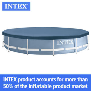 <span class=keywords><strong>INTEX</strong></span> 28031 12FT FT X 10IN cubierta redonda para <span class=keywords><strong>piscina</strong></span> alfombrilla para <span class=keywords><strong>piscina</strong></span> cubierta de <span class=keywords><strong>piscina</strong></span> película protectora - Product Image 6