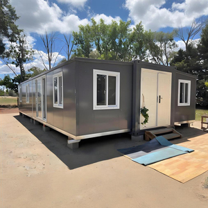 <span class=keywords><strong>Casa</strong></span> Expandible de Doble Ala con <span class=keywords><strong>Aura</strong></span> Verde, Vivienda Modular Sostenible Fuera de la Red - Product Image 1