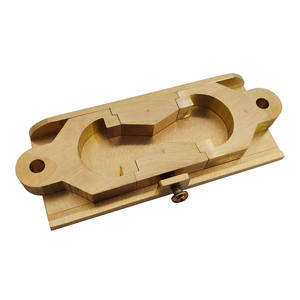 Moule à briquettes avec plaque de base pour essai de ductilité, vente directe d'usine en Chine, moule d'essai d'allongement de ductilité amovible pour asphalte - Product Image 1