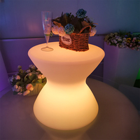 Lampes décoratives LED pour table basse, étanches, éclairées, à changement de couleur RVB, pour terrasse, salon, jardin, bar, fête