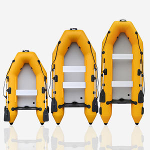 Bote inflable de 2,6 M para 3 personas de servicio pesado, Serie 3, Kayak para deportes acuáticos y canoa de pesca en balsa - Product Image 3