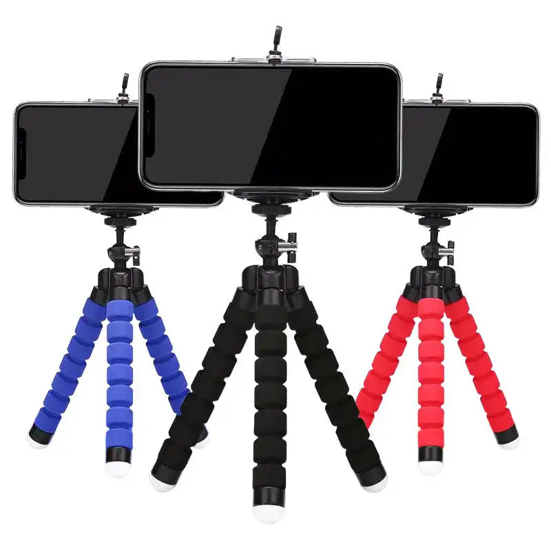 Teléfono Mini trípode Monopod Selfie Remote Stick Flexible Cámara trípode soporte para teléfono móvil soporte trípodes