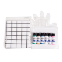 Kit de peinture acrylique non toxique pour coulage artistique, haute couvrance, pour étudiants, DIY, peinture acrylique métallique pour coulage sur toile, motif ours