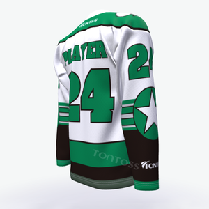2025 nouveau Design en gros haut cousu Sublimation maillot de Hockey personnalisé personnalisé équipe broderie Logo maillots de Hockey sur glace - Product Image 5
