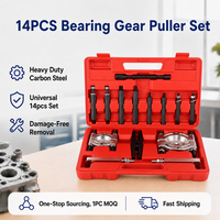 Kit de 14 pièces pour le démontage et le séparation des roulements, extracteur de volant moteur robuste, outil de précision pour voitures et camions, MOQ 1 pièce