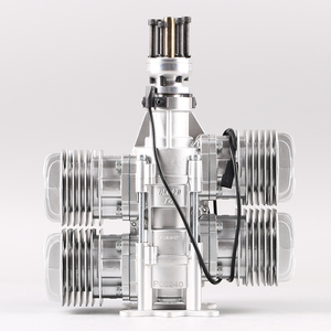 DLE120-T4 Fixed Wing <b>Gasoline</b> 120CC Displacement Model Aircraft Engine, Four Cylinder Two-Stroke Aviation Naturally Air-Cooled - Product Image 6