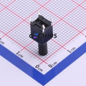 K2-6645DP-W4SW-04 Tactile Switch Through hole Component (THT)-4P,6x6mm Switch 2.5N Through Hole 6mm 6mm - Product Image 2