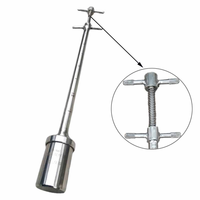 Échantillonneur de liquide de type tasse, échantillonneur d'eau à profondeur fixe, échantillonneur de liquide en acier inoxydable