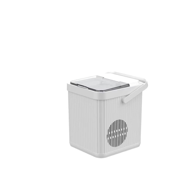 Compact Home Use Nugget Ice Maker for Countertop Produces Chewable Soft Ice Quietly