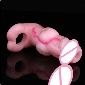SXXY 8 Styles White Realistic Penis Sleeve Dick Extender for Men Delay Ejaculation Intimate Adult Sex Shop Couple Game - Product Image 6