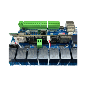 Módulo de relé de hogar inteligente de 8 canales con pantalla OLED y control de aplicación de conectividad WiFi para kits y sistemas, 1, 2, 2, 1, 2, 1, 2 - Product Image 1