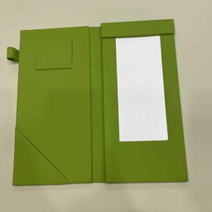 Customized Pu Leather Check Presenter with Light Restaurant Check <b>Holder</b> Led Bill Folder for Restaurant - Product Image 1