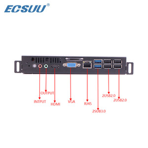 Industrial Server PC HM86 4th Core CPU DDR3 Dual-Port /VGA MSATA+SATA3 6USB LAN Embedded Firewall NAS Gateway Stock Fanless Indu - Product Image 5