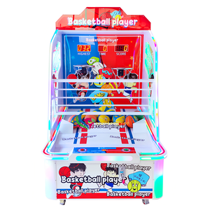 Foldable 2-Player Electronic Arcade Basketball Game <b>Machine</b> Street Redemption Style for Indoor <b>Amusement</b> Centers - Product Image 5