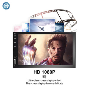 Henmall 7 pulgadas 2DIN Pantalla táctil universal Compatible con tarjeta SD y USB <span class=keywords><strong>Reproductor</strong></span> de DVD para automóvil BT incorporado - Product Image 6