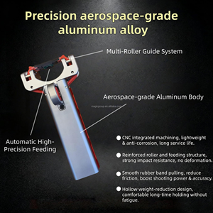 Tirachinas Automatique Professionnel en Alliage d'Aluminium avec Chargeur pour Tir au Cible en Plein Air - Product Image 2