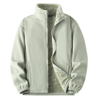 Blouson bomber unisexe haut de gamme en polaire enduite, résistant au vent, avec logo frontal et capuche, style streetwear