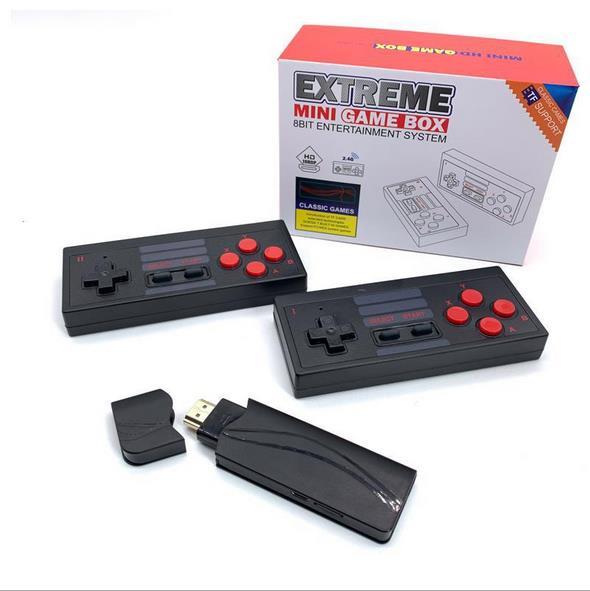 Y2 Y2 P Video Game Console Built in 621 Classic Games Mini Retro Console Wireless Controller HDM-Output Dual Players