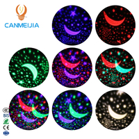 Veilleuse Projecteur d'Étoiles LED Ciel Étoilé pour Enfants, Lampe de Projection Spatiale Lumières d'Ambiance