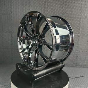 Rines SHIN Forjados en Cromo Plateado de 17 18 19 20 21 Pulgadas 5x112 5x120 para BMW Serie 3 <span class=keywords><strong>4</strong></span> 5 Tesla Model 3 Y Audi A4 A5 - Product Image 2