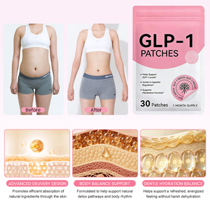 Özel Logo Yamaları Enerji GLP 1 Kilo Verme Bitkisel Zayıflama Yaması Besin Emilim Pedleri GLP-1 Vücut Bakımı Yaması - Product Image 3