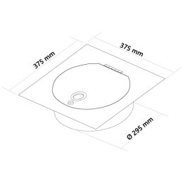 Porte de chute SUPERIOR SQUARE (Noir) - Chute à linge - Product Image 5