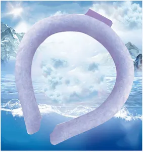 Pakcare Personalizado Reutilizável Pescoço Tubo De Refrigeração Envoltórios De Gelo para O Verão Livre Pacote Frio Pescoço Cooler