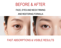 Cosmétiques Anti-âge Rides Produits de soins de la peau Crème réparatrice pour les yeux Racines de ginseng Resserrement Lifting Sous Crèmes pour les yeux Coréen