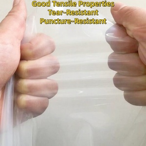 Film plastique transparent LDPE anti-<span class=keywords><strong>goutte</strong></span> de 150 microns pour serre, protection UV, moulage par soufflage, service de découpe, 2,5 m x 100 m - Product Image 3