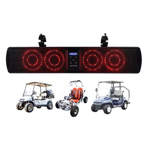 Barra de Sonido UTV BT de 26 Pulgadas, <span class=keywords><strong>Altavoces</strong></span> LED RGB Impermeables para ATV, Carrito de Golf, Audio Todoterreno con Soporte de Montaje - Product Image 2