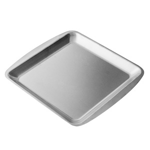 Kim loại phục vụ Khay thép không gỉ Tự chọn tấm khăn lưu trữ Organizer Bộ đồ ăn tối đám cưới đồ trang sức tấm - Product Image 6