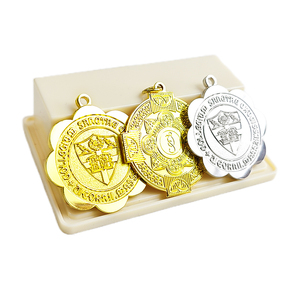 Medallas deportivas de metal 3D personalizadas con grabado de cinta y logotipos personalizados Fabricante de medallas personalizadas - Product Image 5