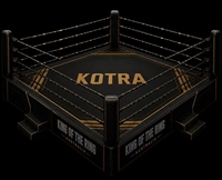 SKYJADE-SPORTS Ring de boxe carré autoportant en acier inoxydable pour utilisation sur sol de salle de sport (d'occasion)