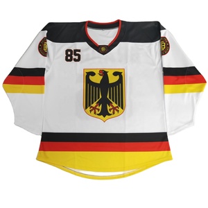 Camiseta de hockey sublimada personalizada, camiseta de hockey bordada - Product Image 3