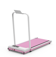 Caminadora Eléctrica Plegable 2 en 1, Máquina de Fitness para el Hogar con Funciones Múltiples de Trotar/Caminar y Masaje