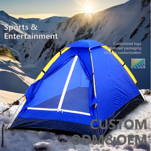 <span class=keywords><strong>2</strong></span> व्यक्ति आधुनिक जलरोधी स्वचालित शिविर तम्बू 4 सीज़न आउटडोर परिवार तम्बू - Product Image 2