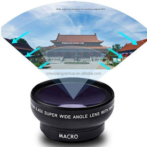 Pince universelle détachable 2-en-1 0.45X Super Wide Angle <span class=keywords><strong>Macro</strong></span> Lens Clip-On Travel Phone Kits - Product Image 5