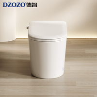 S009 Haute Qualité Blanc Smart Automatique Flip Cover Intelligent WC Toilette Nouveau Design Salle De Bains En Céramique P-Trap Toilette