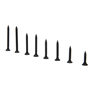 <span class=keywords><strong>Kit</strong></span> de vis autotaraudeuses à tête fraisée en acier phosphaté noir pour cloison sèche - Product Image 1