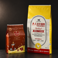 Sachet Doypack Personnalisé Imprimé pour Aliments pour Animaux, Anti-Oxydation, Refermable avec Fermeture Éclair, Emballage Anti-Fuite pour Croquettes pour Chiens et Chats