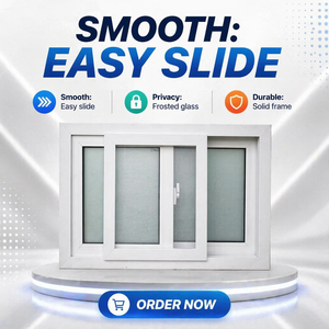 <span class=keywords><strong>Ventanas</strong></span> Corredizas Dobles de <span class=keywords><strong>PVC</strong></span> Modernas <span class=keywords><strong>con</strong></span> Protección de Plástico y <span class=keywords><strong>Mosquitera</strong></span>, Persianas Enrollables para Hoteles y Apartamentos, Protección Exterior contra el Calor - Product Image 1