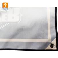 Bannière de bâche flexible en PVC personnalisée Bannière en PVC à mailles suspendues pour l'extérieur en vinyle 550gsm résistant à l'eau avec impression colorée à jet d'encre pour l'événement