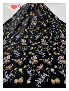 ブリングレース5ヤード/ピース新作コットンレースアフリカンレース生地刺繍入りデンテルフランネルデザインウェディングパーティードレス - Product Image 5