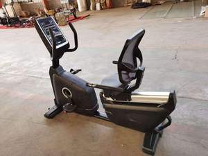 fitness equipment recumbent seated exercise <b>bike</b> 2026 new <b>padded</b> <b>seat</b> anti‑slip home fitness studio machine ce approved factory - Product Image 6