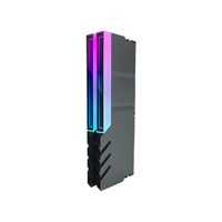 Refroidisseur de RAM 5V ARGB, coque de mémoire lumineuse, gilet de refroidissement, lumières colorées changeantes, radiateur en aluminium, dissipateur thermique de RAM pour ordinateur de bureau, Chine