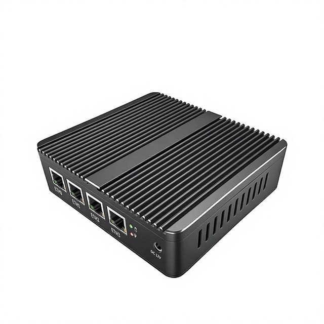 BK 2021 Hot Sale 4 I211 Lan N2940 J4125 J3160 J3455 4205U Pfsense Firewall Gaming Mini PC
