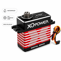 Servomoteur à engrenages en acier 25T 85kg XQ-POWER sans balais programmable étanche boîtier en aluminium CNC haute tension pour voiture RC et robot