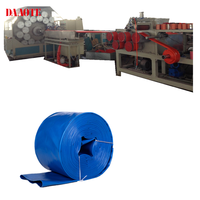 Tuyau plat de transport d'eau agricole en TPU, PU, PVC, NBR de 3, 6 et 8 pouces pour machines de production