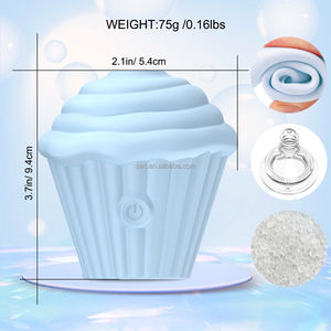 SacKnove panas dewasa 5 kecepatan silikon Vagina puting klitoris mainan seks mengisap es krim CupCake Vibrator untuk wanita pasangan - Product Image 6