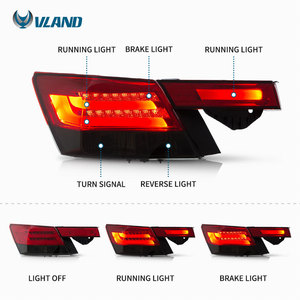 Ensemble de feux arrière <span class=keywords><strong>LED</strong></span> VLAND pour Honda Accord 8ème génération 2008-2012 2008 2009 2010 2011 2012 - Product Image 2